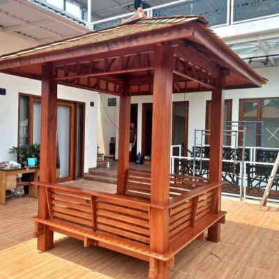 Layanan Jati mekar Pembuatan Gazebo
